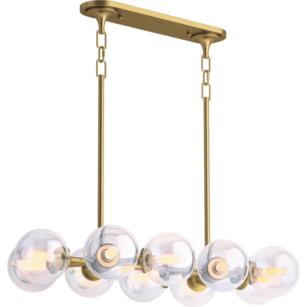 Bellera 10 Light 38" Wide Linear Chandelier