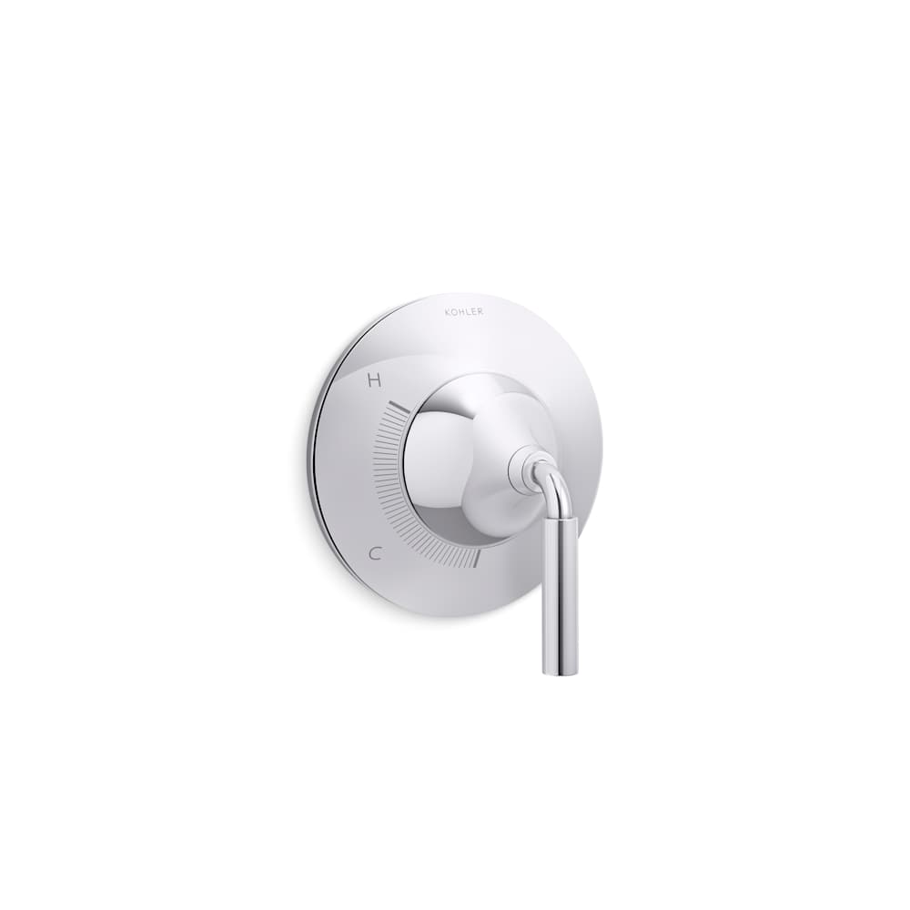 Tone Pressure Balanced Valve Trim Only with Single Lever Handle - Less Rough In