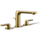 Vibrant Brushed Moderne Brass