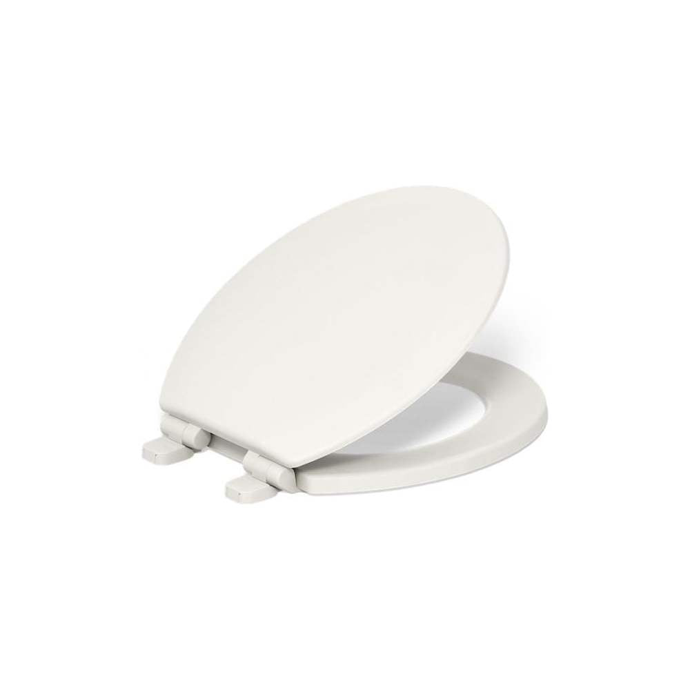 Triko Round Closed-Front Toilet Seat and Lid with Quiet-Close Technology