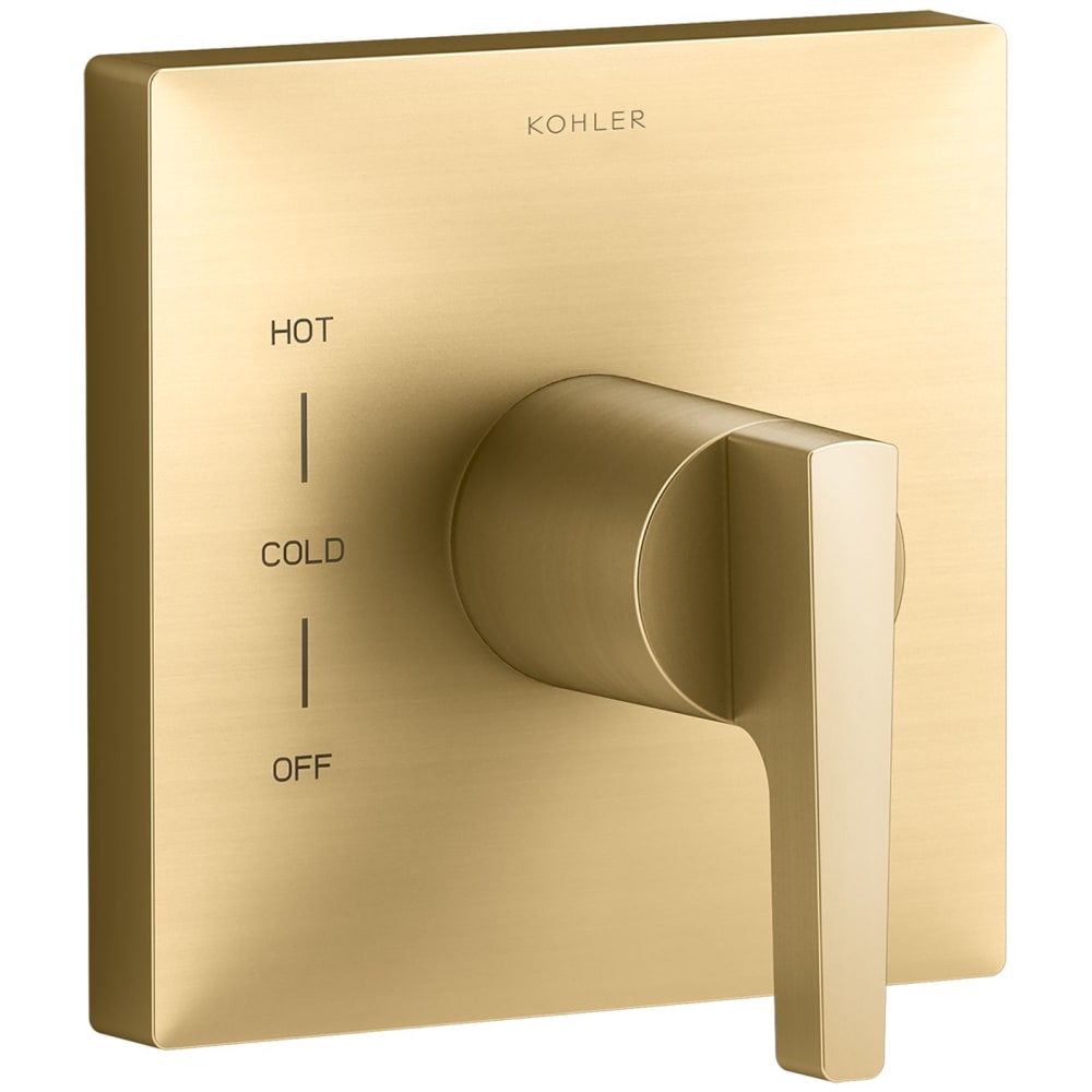 Honesty Pressure Balanced Valve Trim Only with Single Lever Handle - Less Rough In