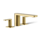 Vibrant Brushed Moderne Brass