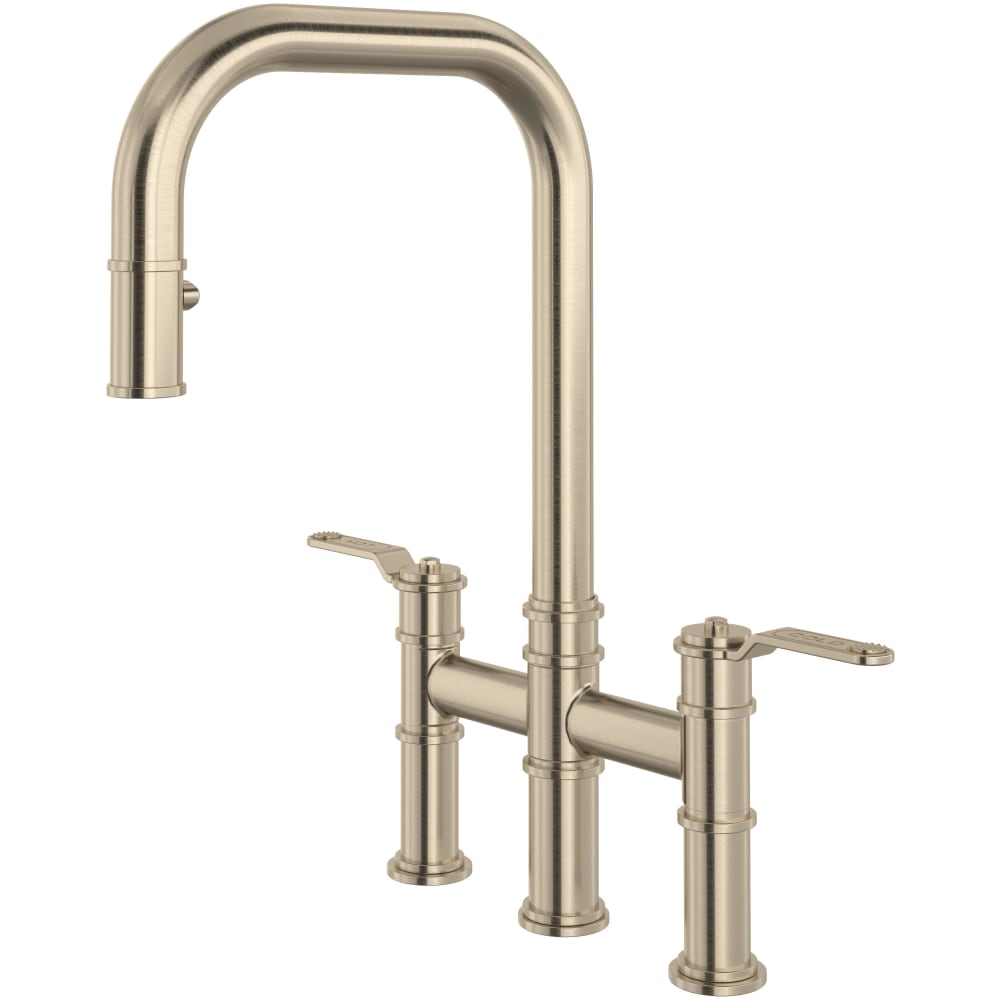 Armstrong 1.8 GPM Widespread Bridge Pull Down Kitchen Faucet