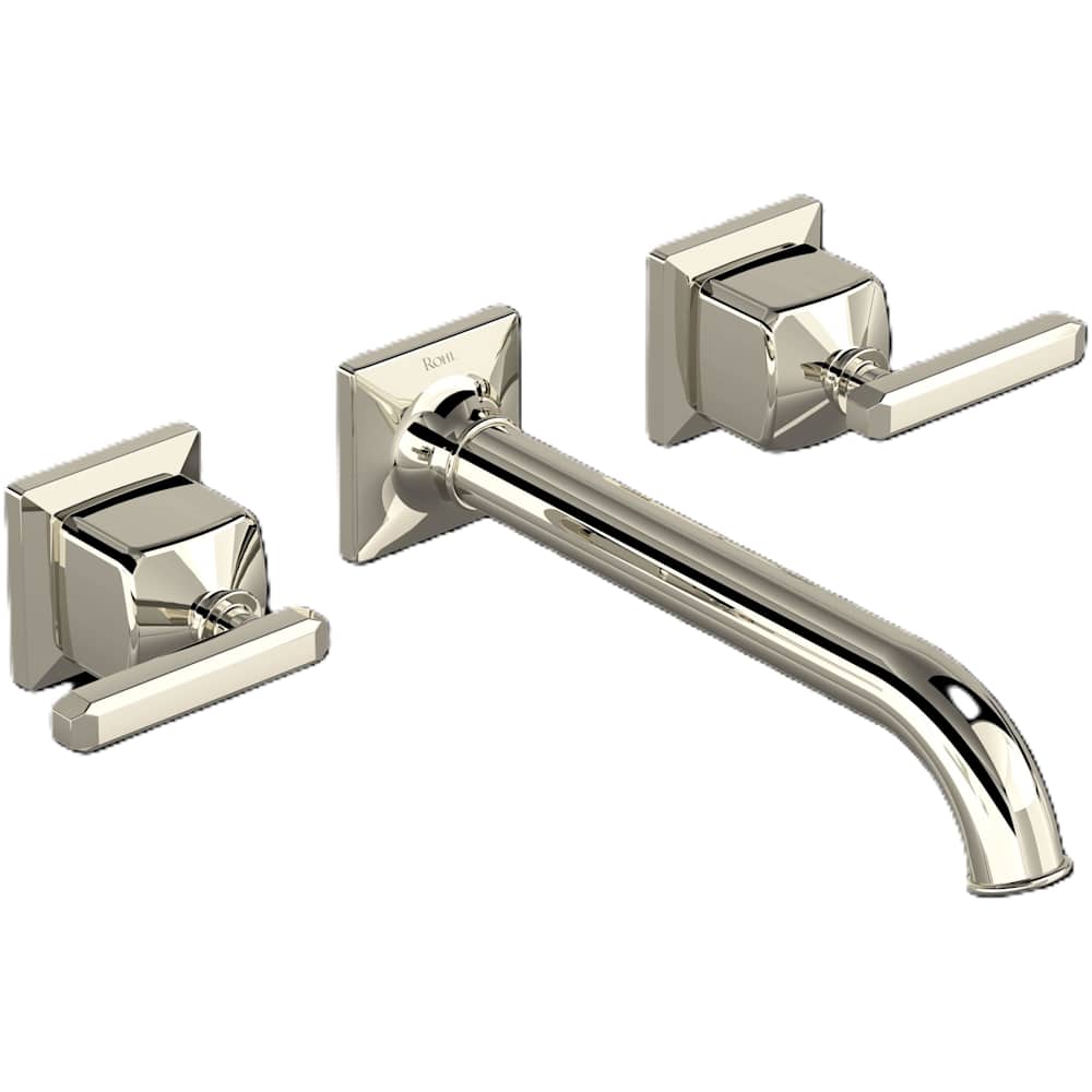 Apothecary 1.2 GPM Wall Mounted Widespread Bathroom Faucet