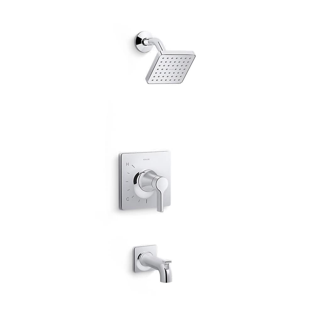 Venza Tub and Shower Trim Package with 1.75 GPM Single Function Shower Head
