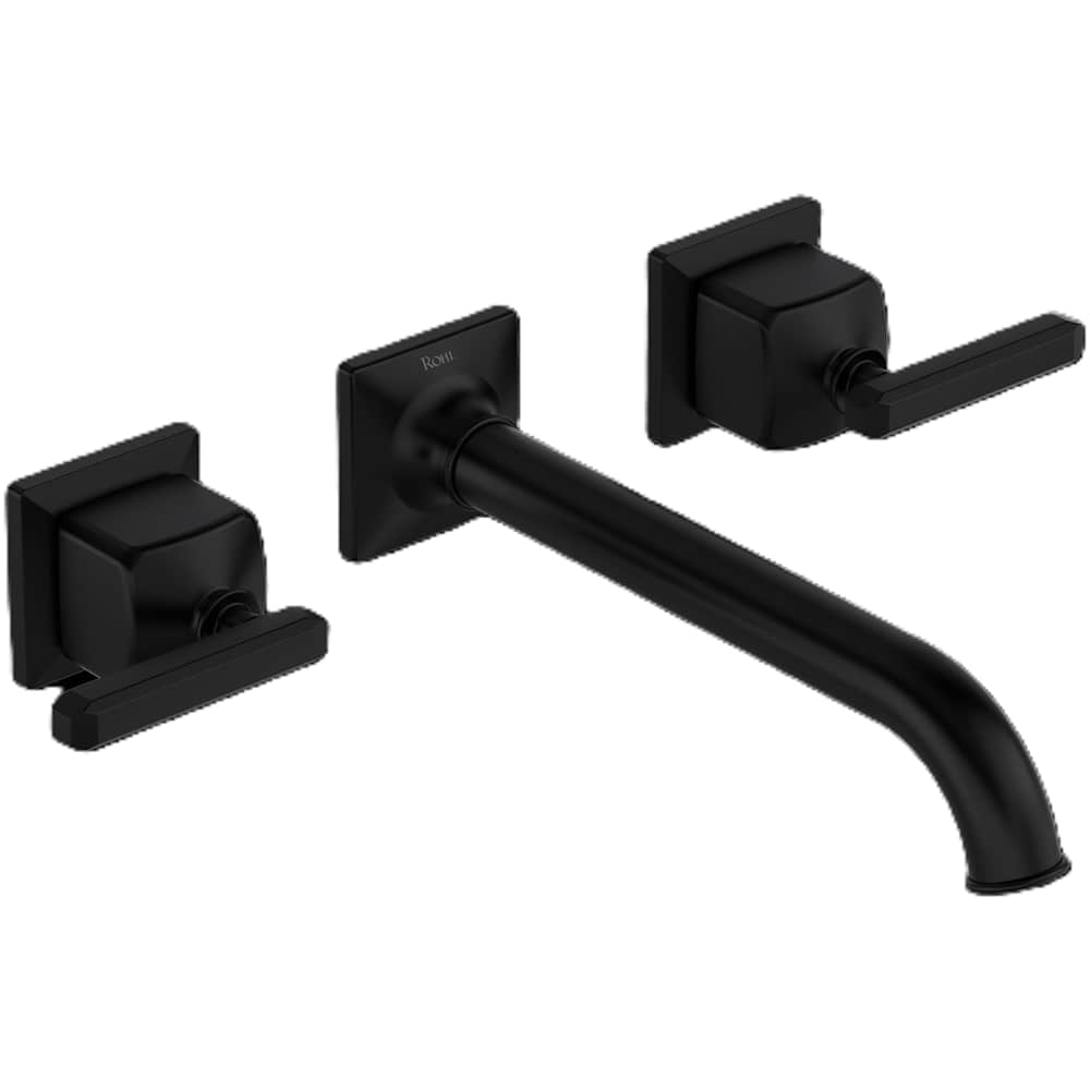 Apothecary 1.2 GPM Wall Mounted Widespread Bathroom Faucet