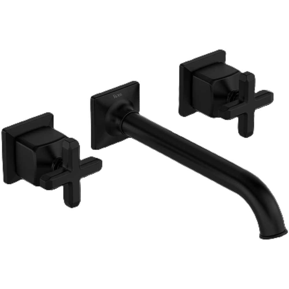 Apothecary 1.2 GPM Wall Mounted Widespread Bathroom Faucet