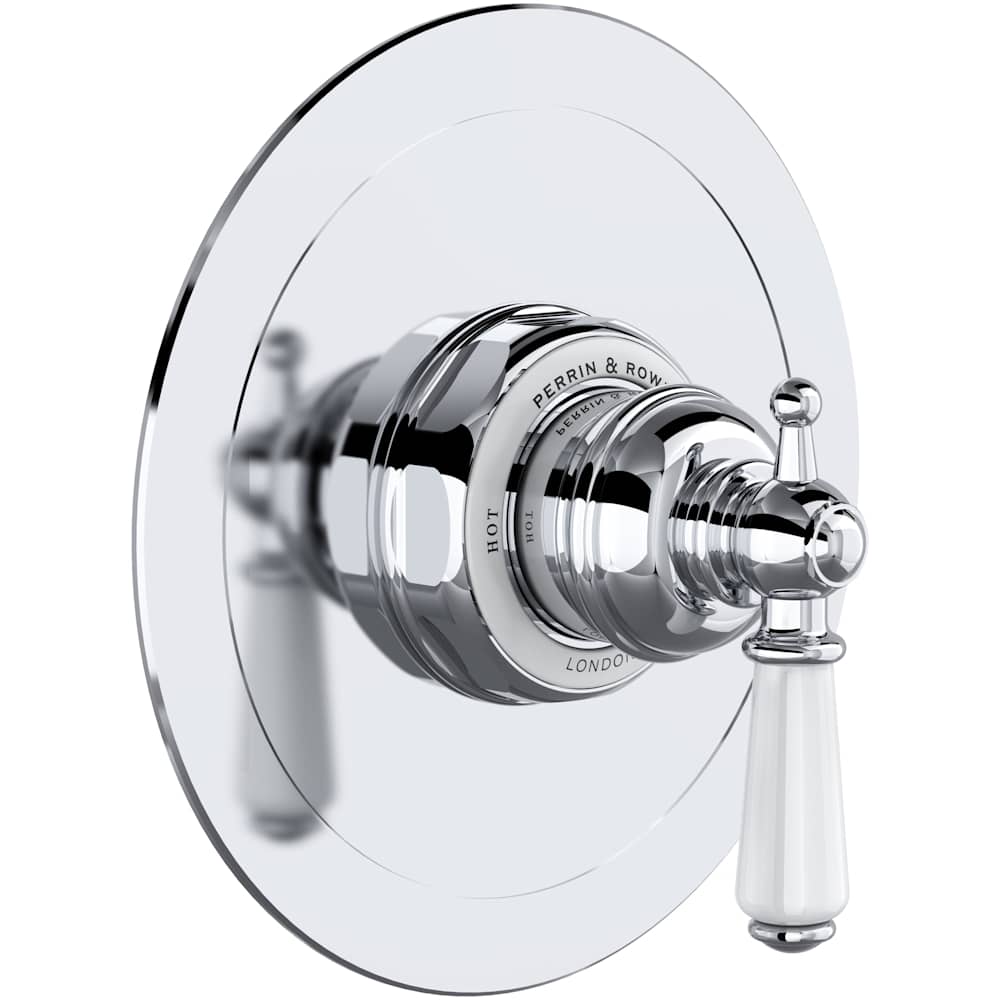 Edwardian Pressure Balanced Valve Trim Only with Single Lever Handle - Less Rough In