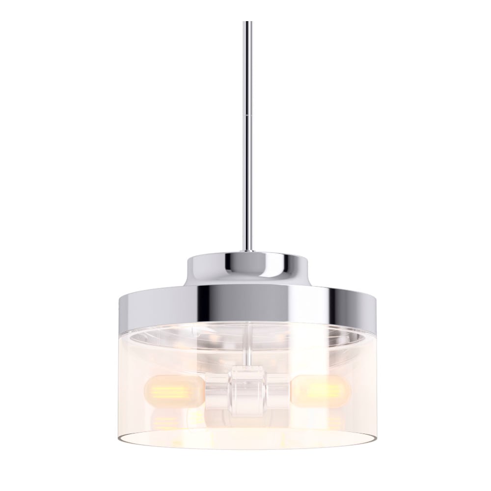 Purist 2 Light 13" Wide Pendant