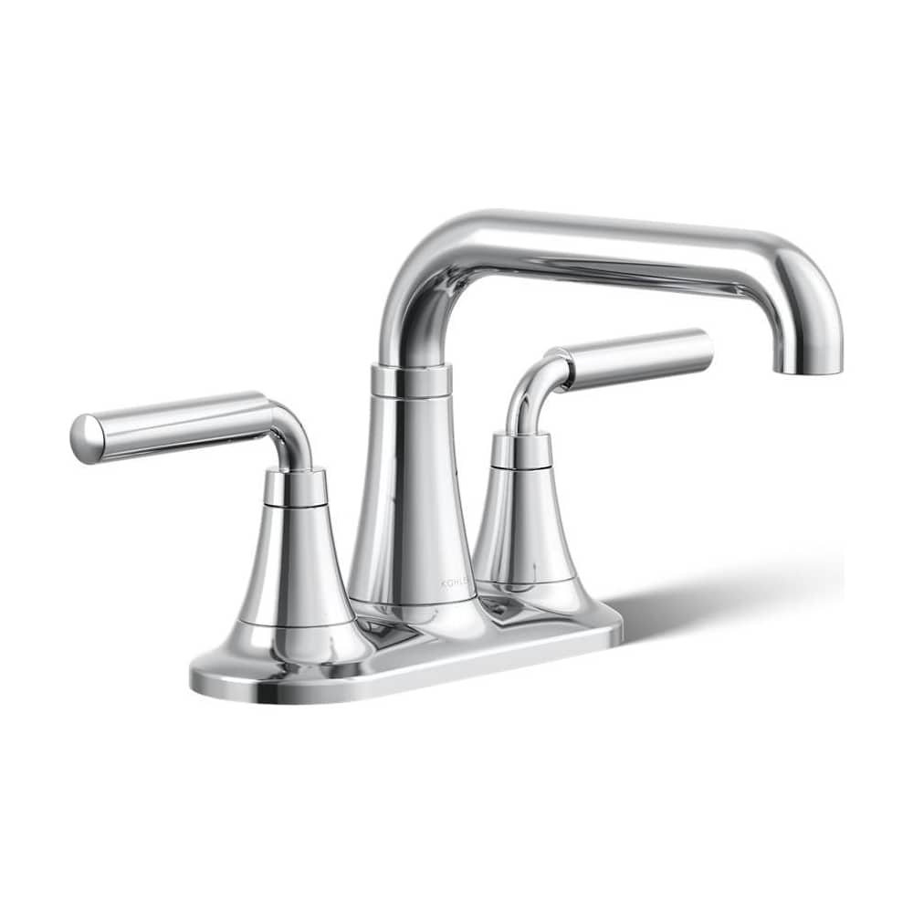 Tone 0.5 GPM Centerset Bathroom Faucet with Clicker Drain Assembly