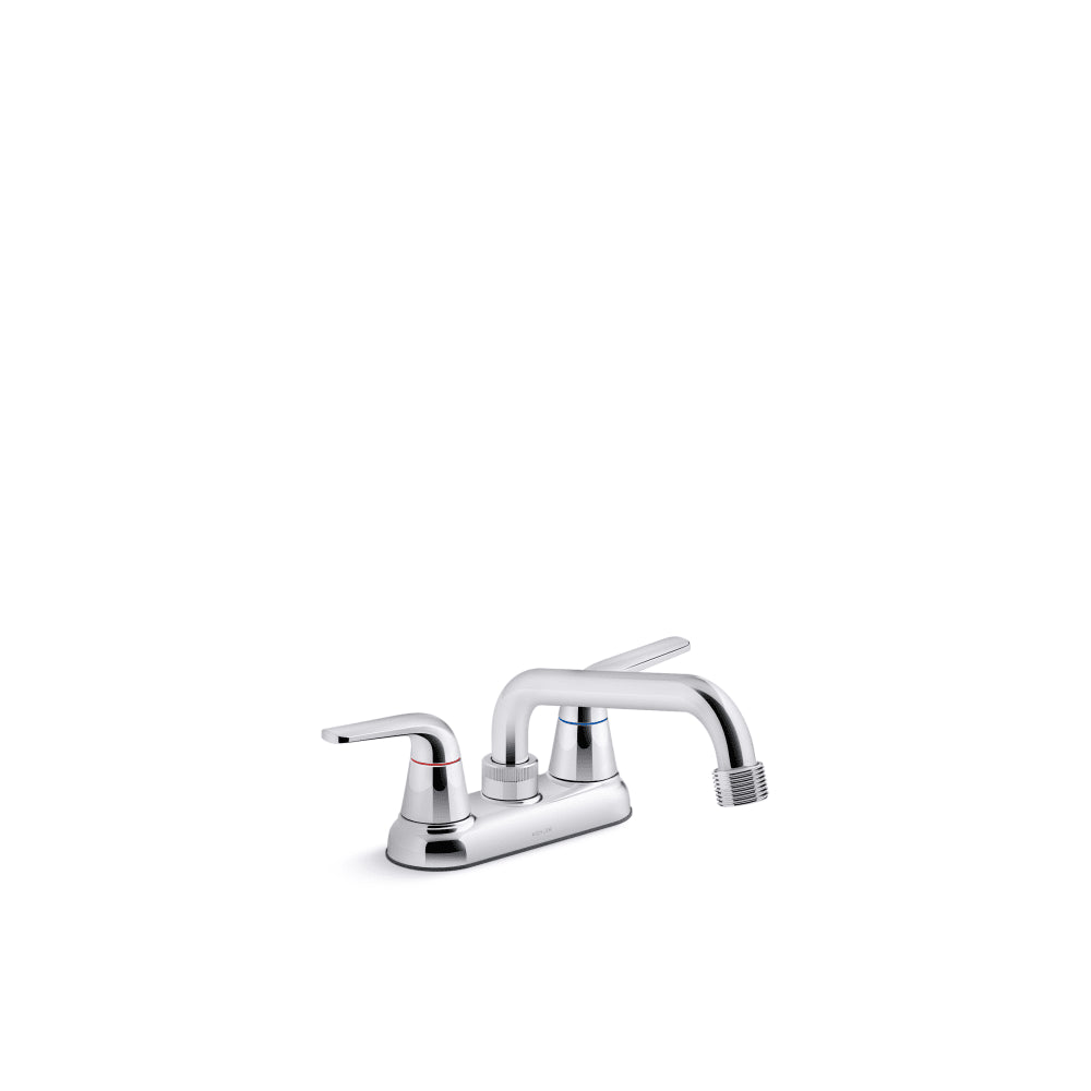 Jolt 4 GPM Two-Handle Utility Sink Faucet with 3/4" Threaded GHT Spout