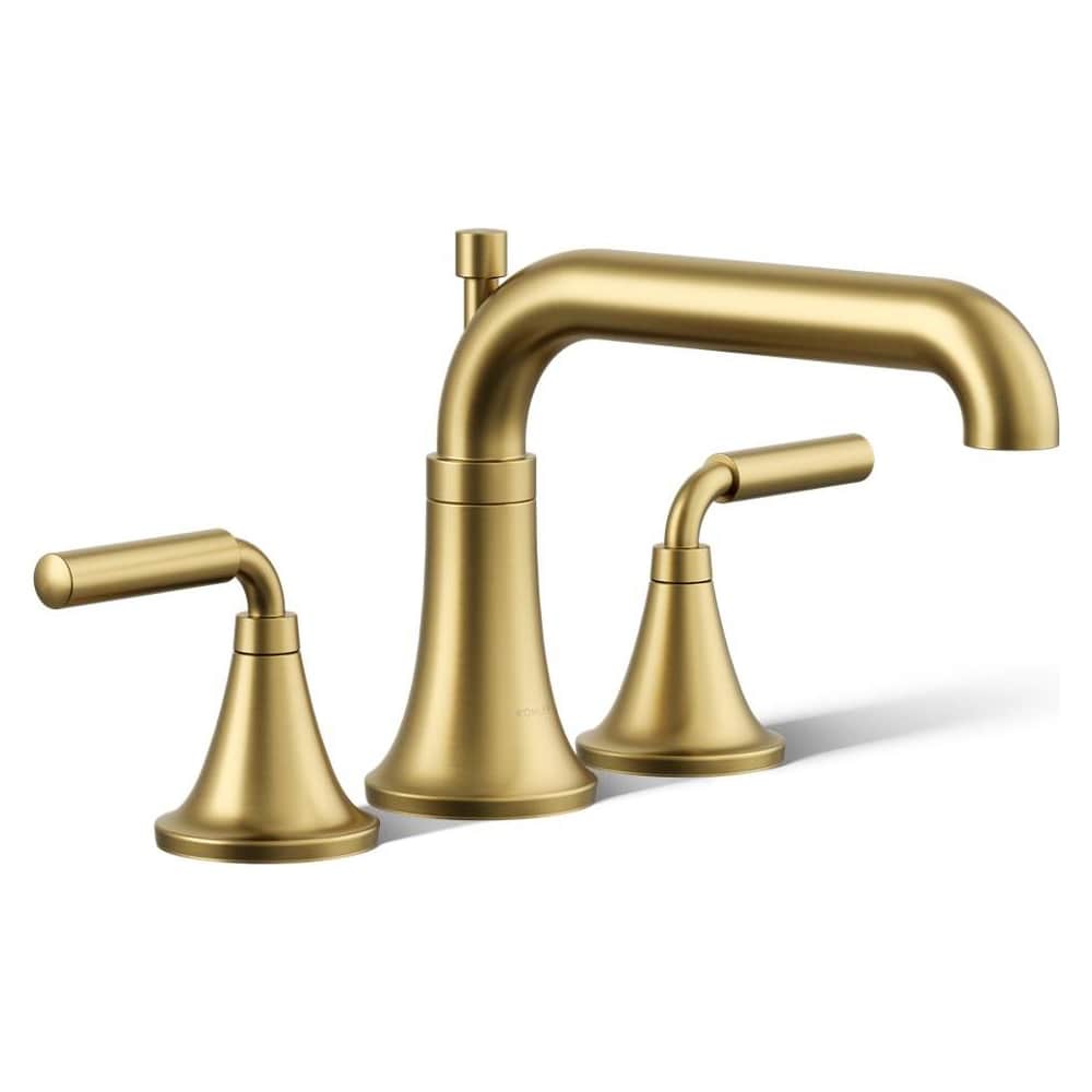 Tone Deck Mounted Roman Tub Filler with Built-In Diverter