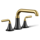 Matte Black / Brushed Moderne Brass