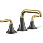 Matte Black / Brushed Moderne Brass