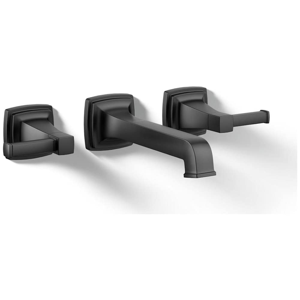 Riff 1.2 GPM Wall Mounted Widespread Bathroom Faucet