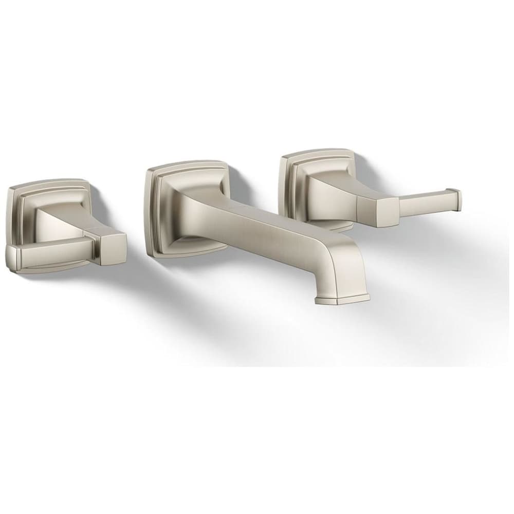 Riff 1.2 GPM Wall Mounted Widespread Bathroom Faucet