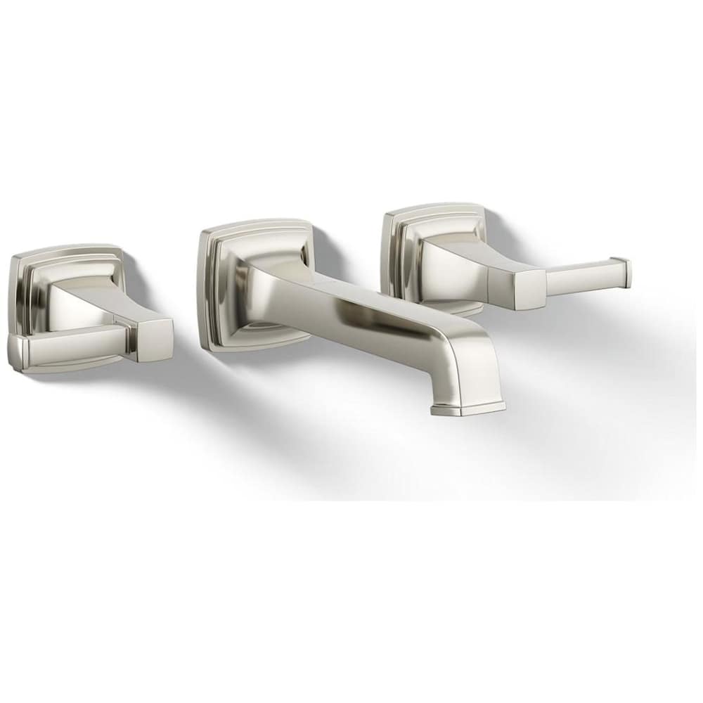Riff 1.2 GPM Wall Mounted Widespread Bathroom Faucet