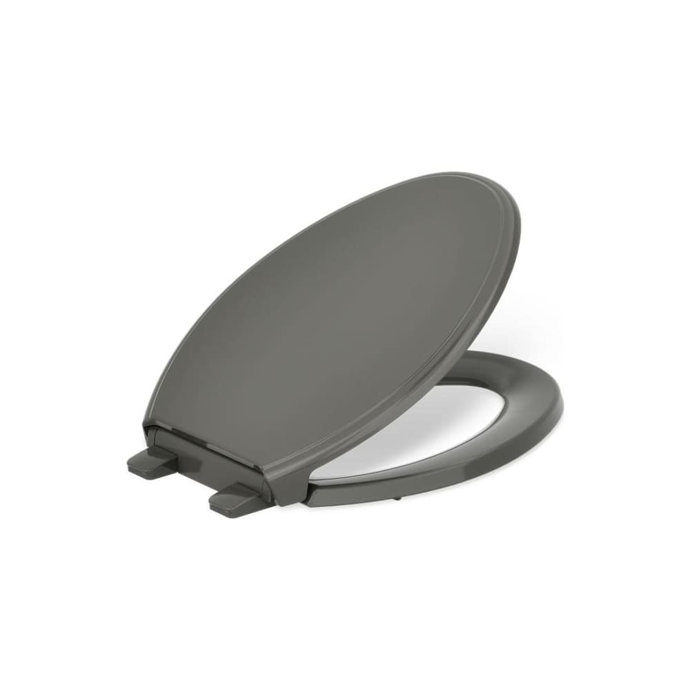 Glenbury Elongated Closed-Front Toilet Seat with Soft Close and Quick Release