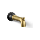 Matte Black / Brushed Moderne Brass