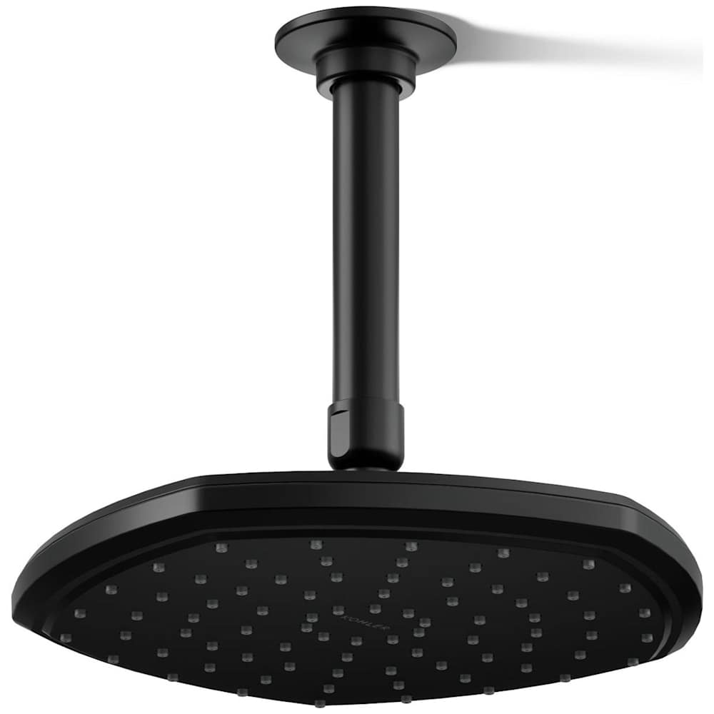 Occasion 1.75 GPM Single Function Rain Shower Head with Katalyst Air-Induction Technology