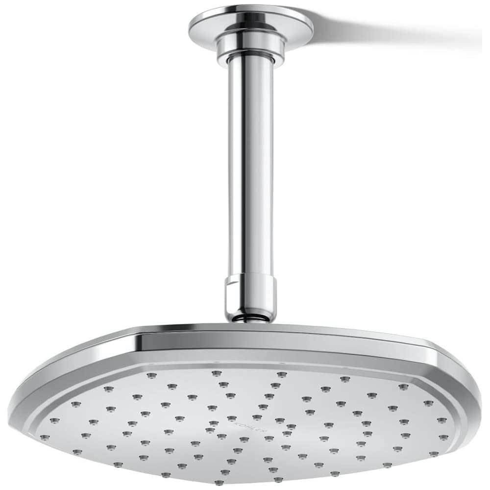 Occasion 1.75 GPM Single Function Rain Shower Head with Katalyst Air-Induction Technology