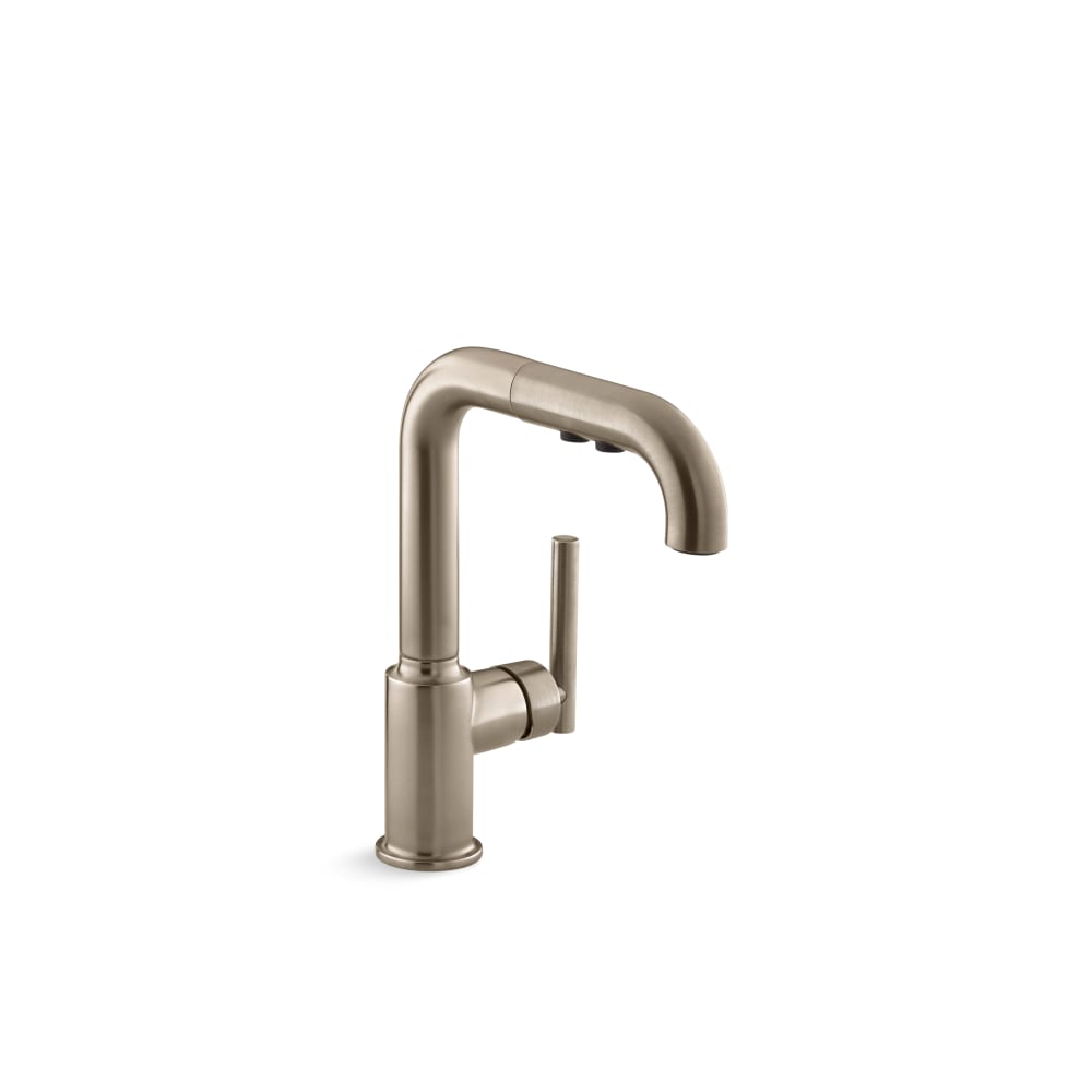 Purist 1.5 GPM Single Hole Pull Out Kitchen Faucet