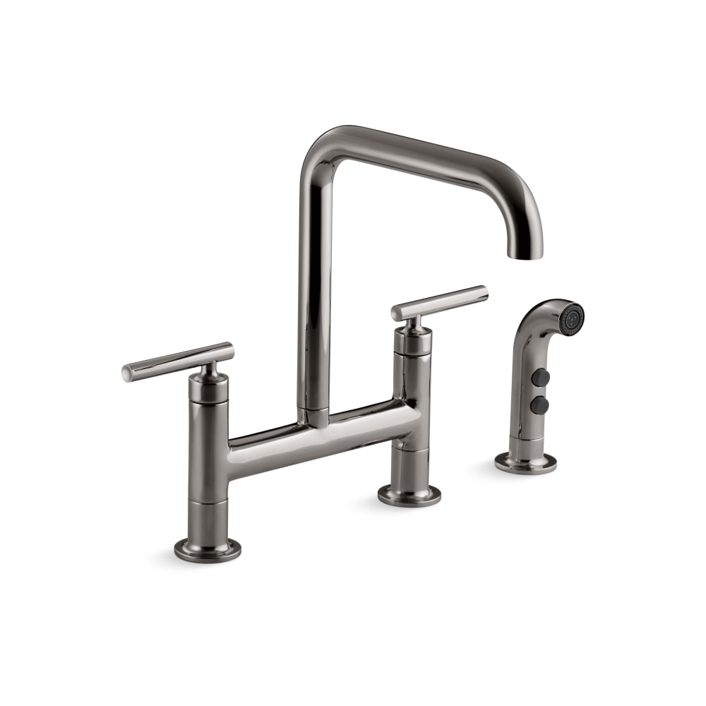 Purist 1.5 GPM Widespread Bridge Kitchen Faucet