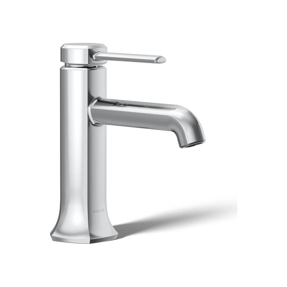 Occasion 0.5 GPM Single Hole Bathroom Faucet with Pop-Up Drain Assembly