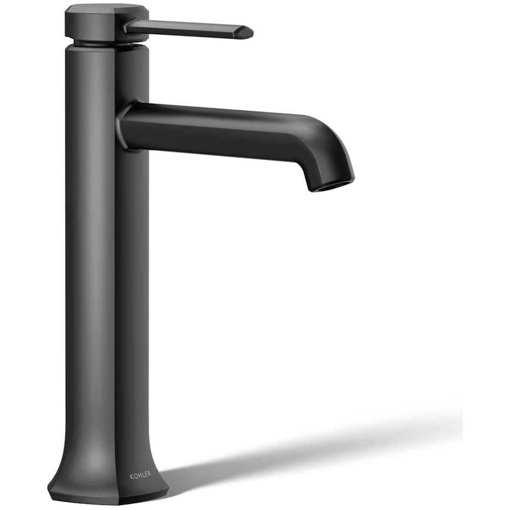 Occasion 1.2 GPM Vessel Single Hole Bathroom Faucet with Touch-Activated Drain