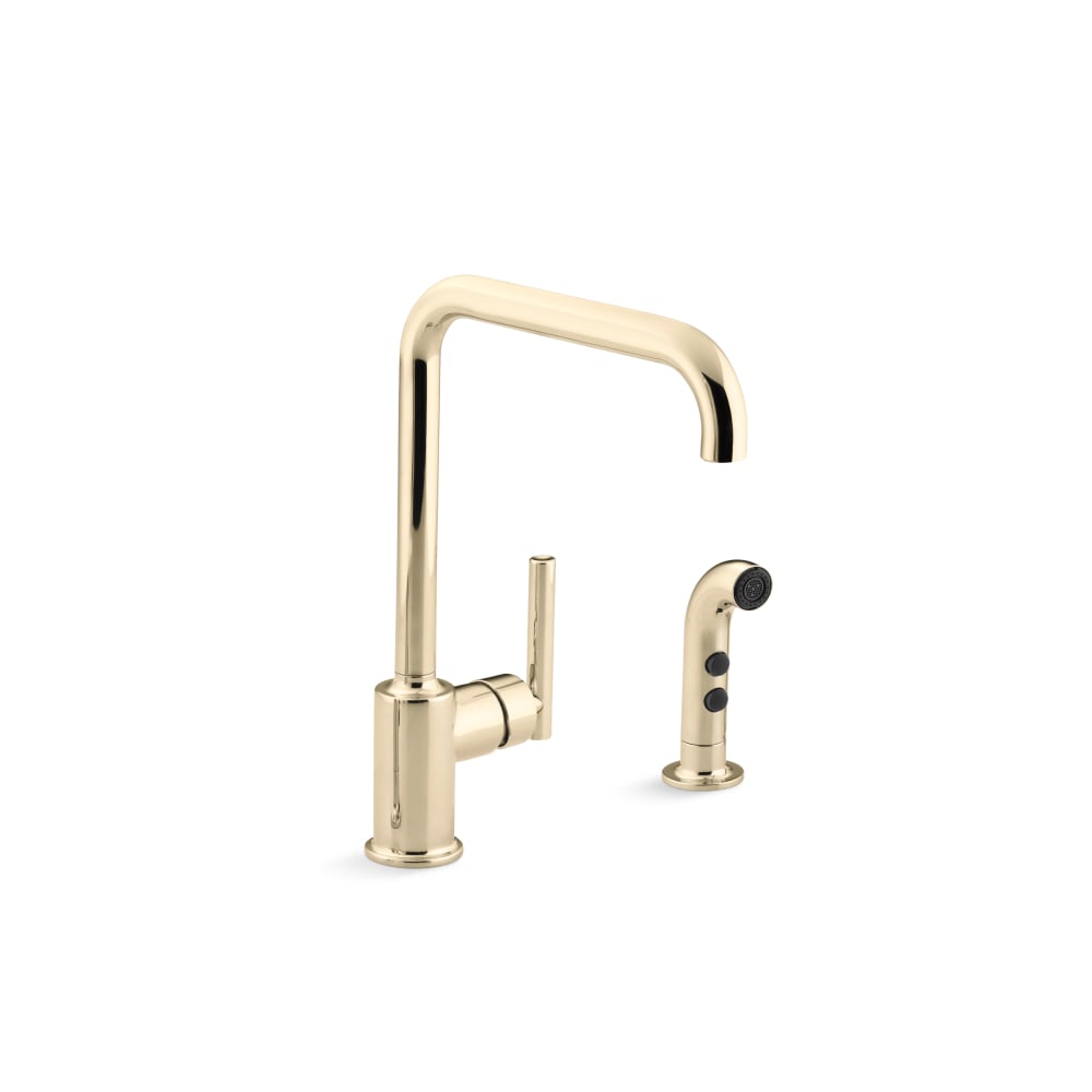 Purist 1.5 GPM Widespread Kitchen Faucet - Includes Side Spray