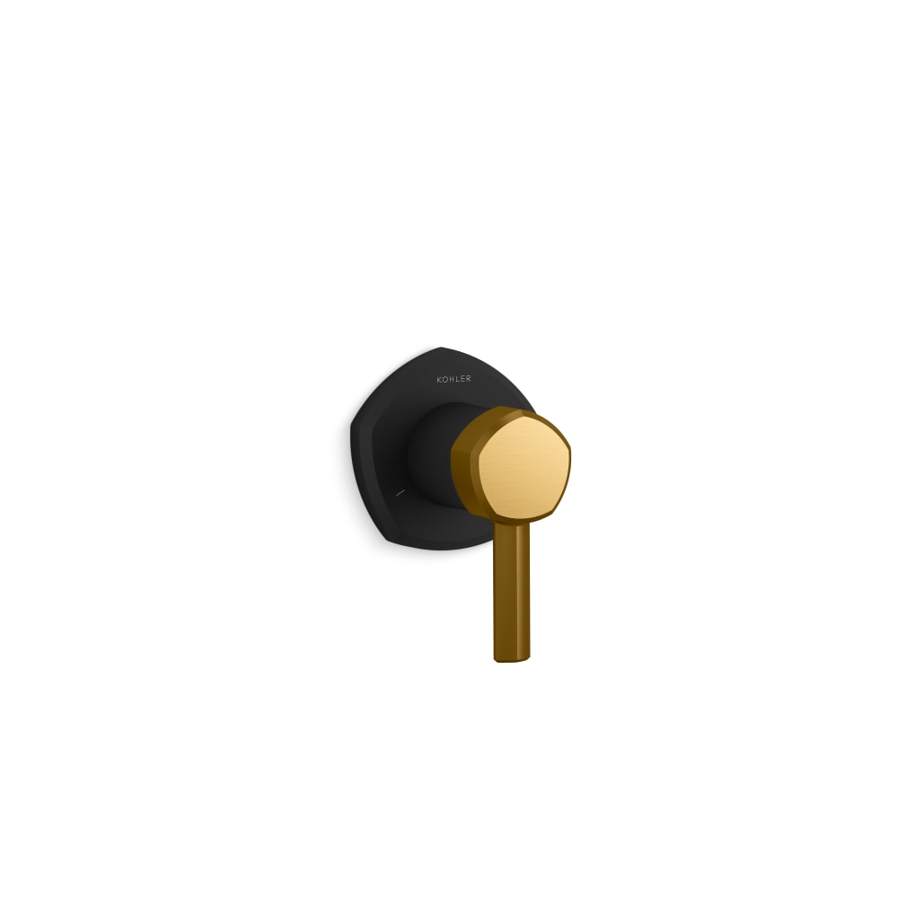 Occasion Single Handle 3 Function Diverter Valve Trim with Lever Handle - Less Valve