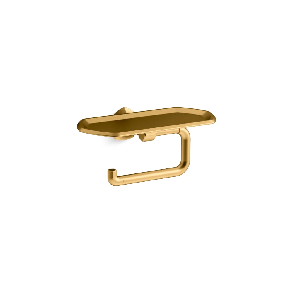 Occasion Wall Mounted Euro Toilet Paper Holder with Tray