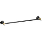 Matte Black / Brushed Moderne Brass