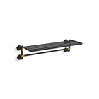 Matte Black / Brushed Moderne Brass