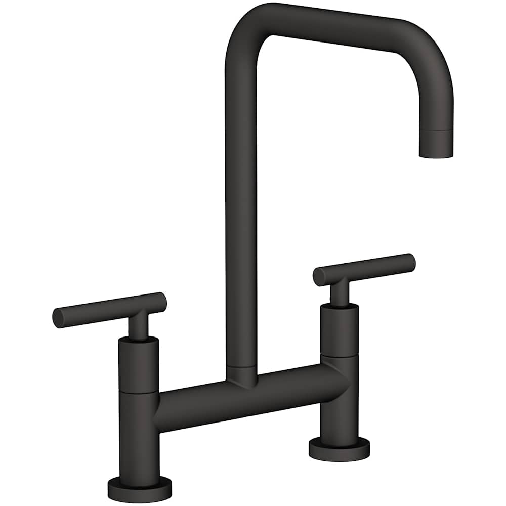 East Square 1.8 GPM Widespread Bridge Kitchen Faucet with Lever Handles