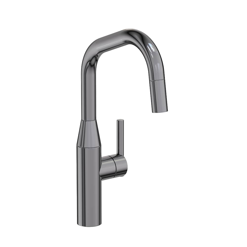 East Square 1.8 GPM Single Hole Pull Down Kitchen Faucet