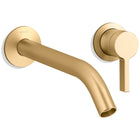 Vibrant Brushed Moderne Brass