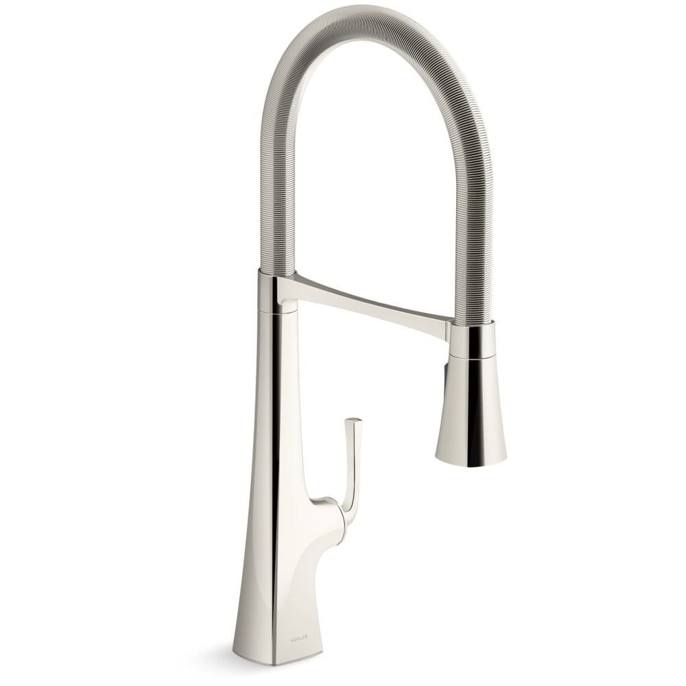 Graze 1.5 GPM Single Hole Pre-Rinse Pull Down Kitchen Faucet