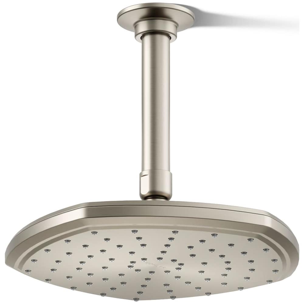 Occasion 2.5 GPM Single Function Shower Head with Katalyst Air-Induction Technology and MasterClean Sprayface