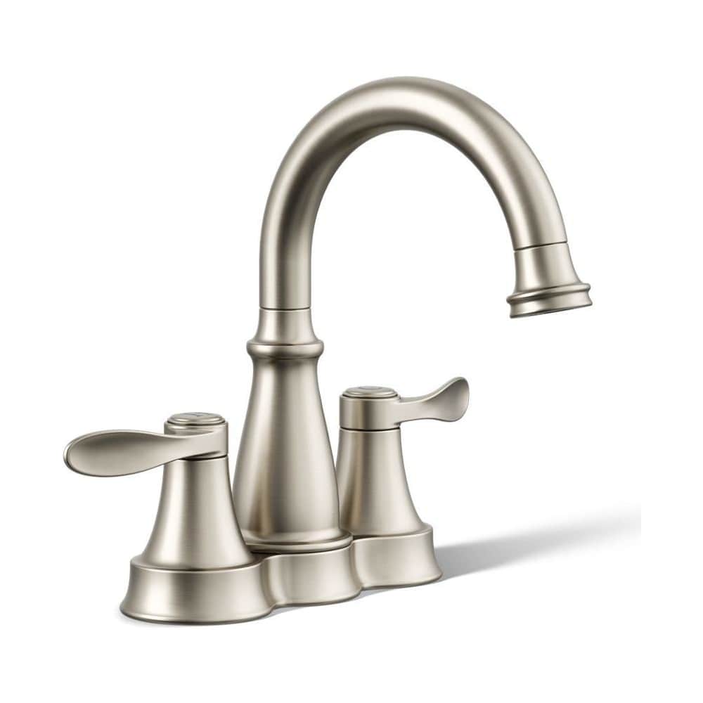 Bellera 0.5 GPM Centerset Bathroom Faucet with Clicker Drain Assembly