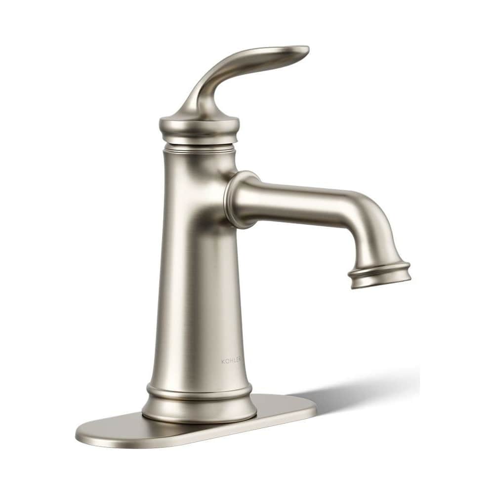 Bellera 0.5 GPM Single Hole Bathroom Faucet with Clicker Drain Assembly