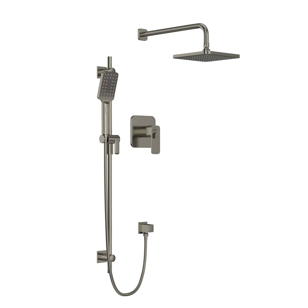 Equinox Thermostatic Shower System with Shower Head and Hand Shower