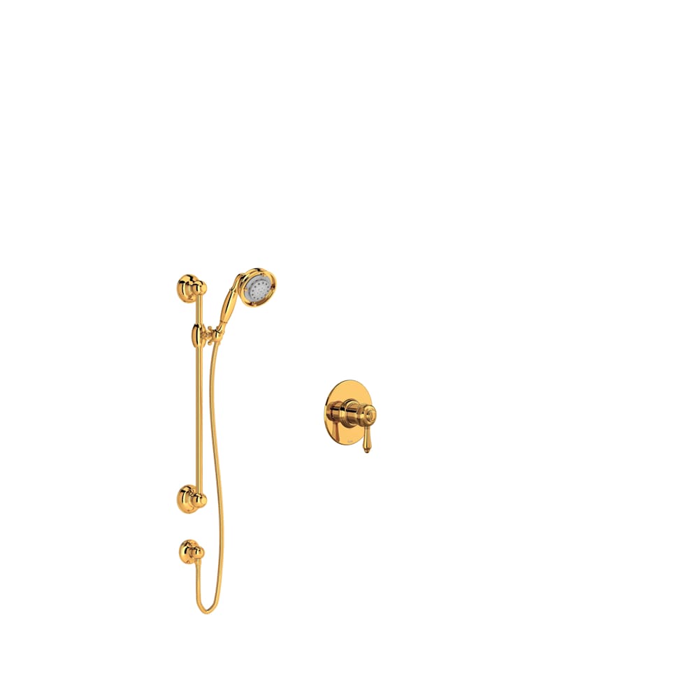 Acqui Pressure Balanced Shower System with Hand Shower and Valve Trim