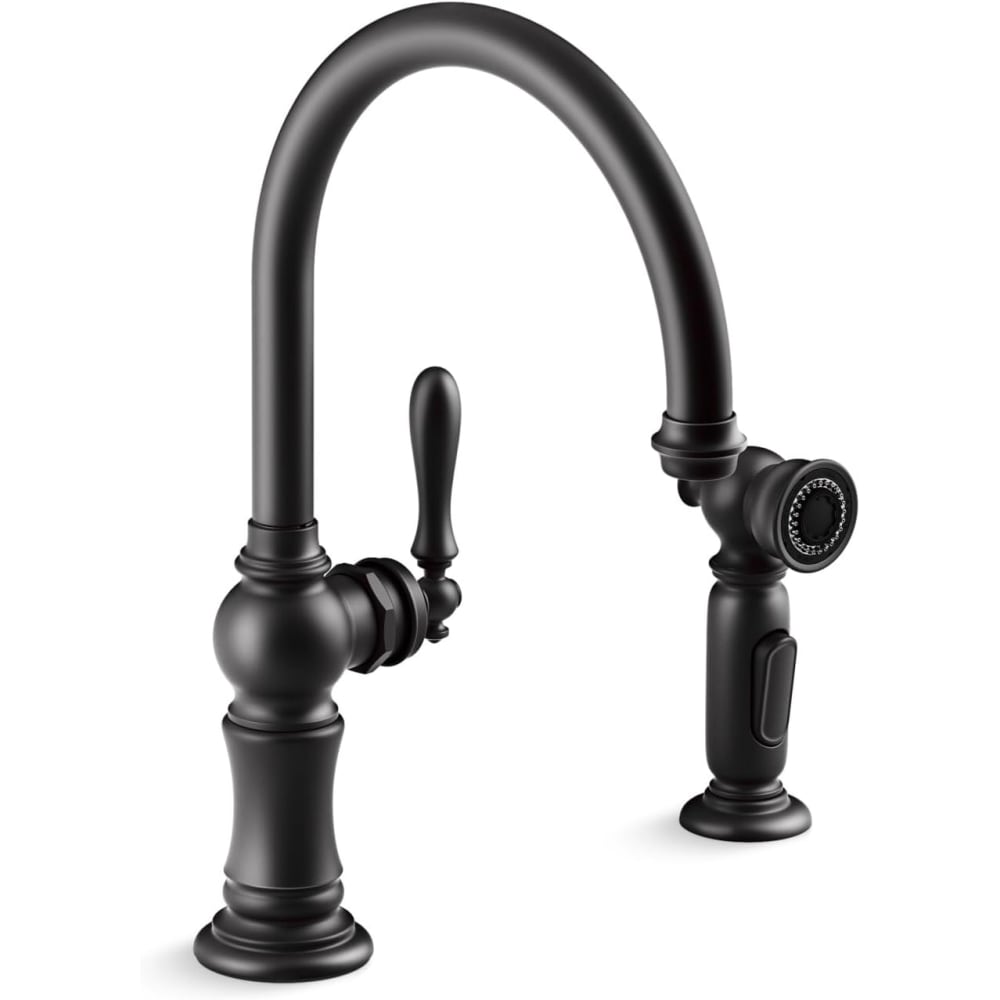 Artifacts 1.5 GPM Single Hole Kitchen Faucet - Includes Side Spray
