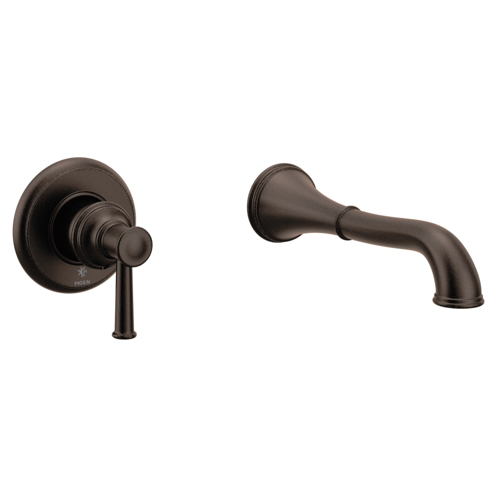 Moen Colinet Deck Mounted Roman Tub Filler with Built-In Diverter - Includes Hand Shower Brushed Nickel