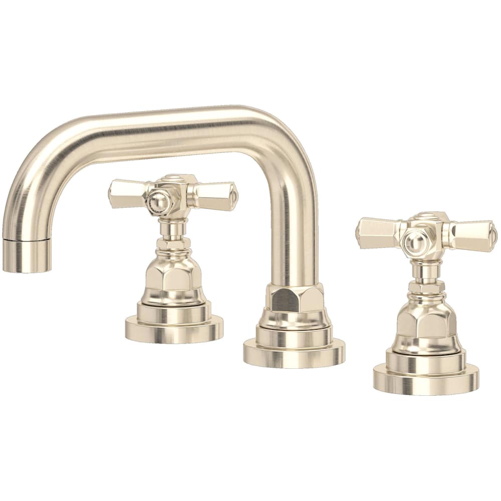 San Giovanni 1.2 GPM Widespread Bathroom Faucet with Pop-Up Drain Assembly
