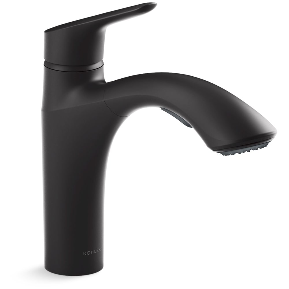 Rival 1.5 GPM Single Hole Pull-Out Kitchen Faucet with ProMotion and MasterClean Technologies - Includes Escutcheon