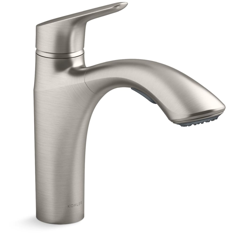Rival 1.5 GPM Single Hole Pull-Out Kitchen Faucet with ProMotion and MasterClean Technologies - Includes Escutcheon