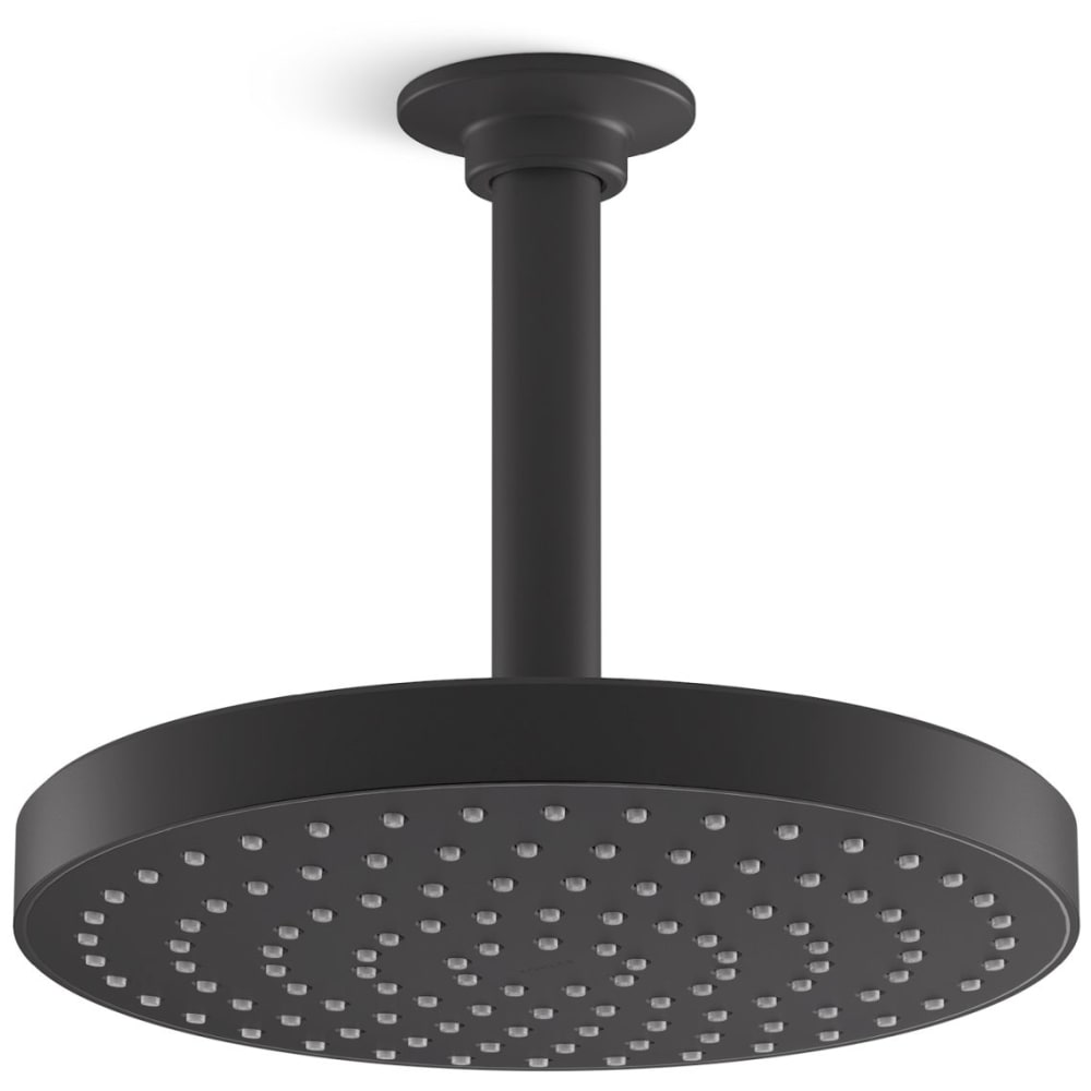 Awaken Round 8" Single Function 2.5 GPM Rainhead with MasterClean Sprayface