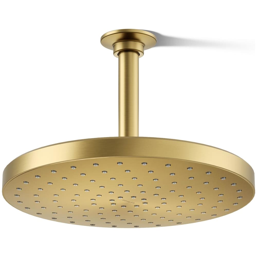 Awaken Round 10" Single Function 2.5 GPM Rainhead with MasterClean Sprayface
